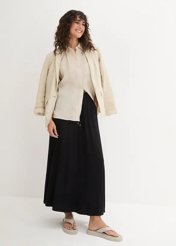 Jersey rok van een viscose-mix, bonprix