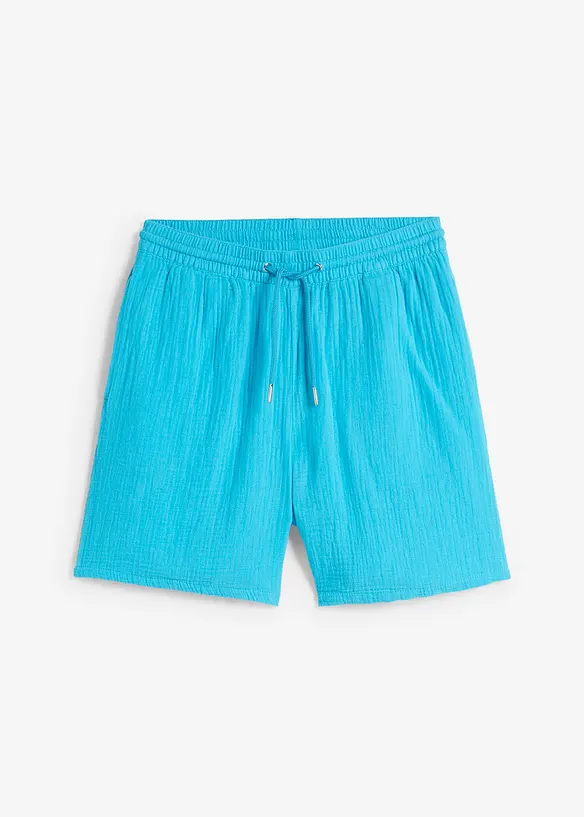 Mousseline short van katoen, bonprix