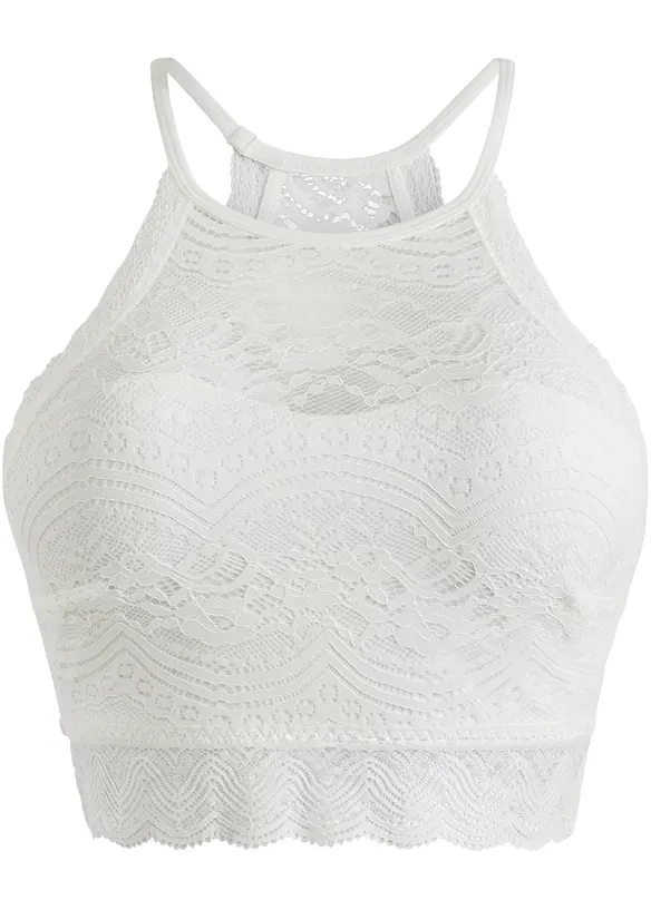 Bralette van sierlijk kant, bonprix