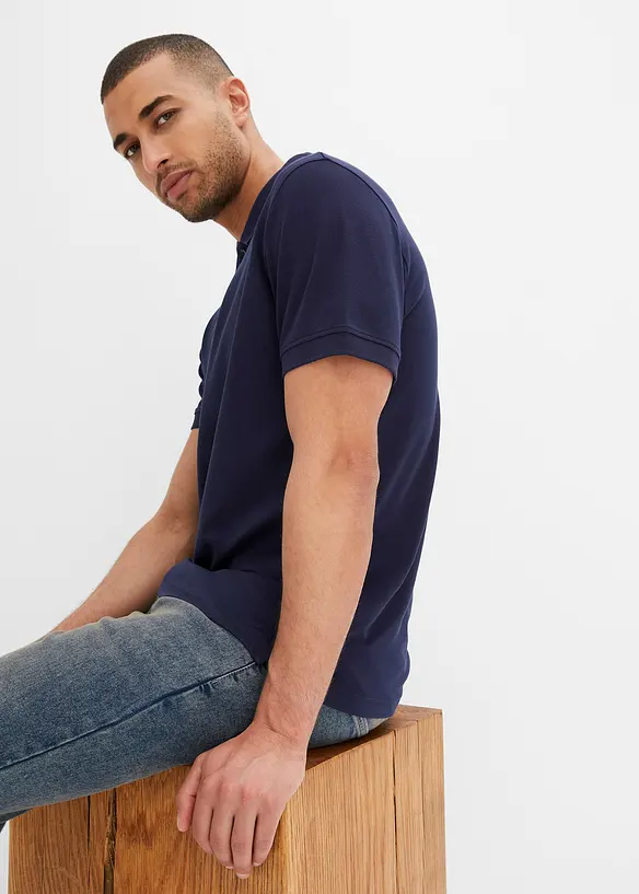 Piqué poloshirt van biologisch katoen, bonprix