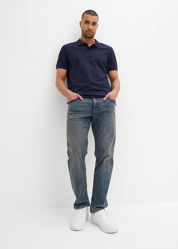 Piqué poloshirt van biologisch katoen, bonprix