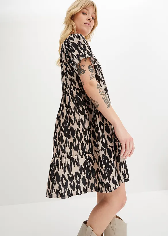 Tuniekjurk van soepele viscose, bonprix