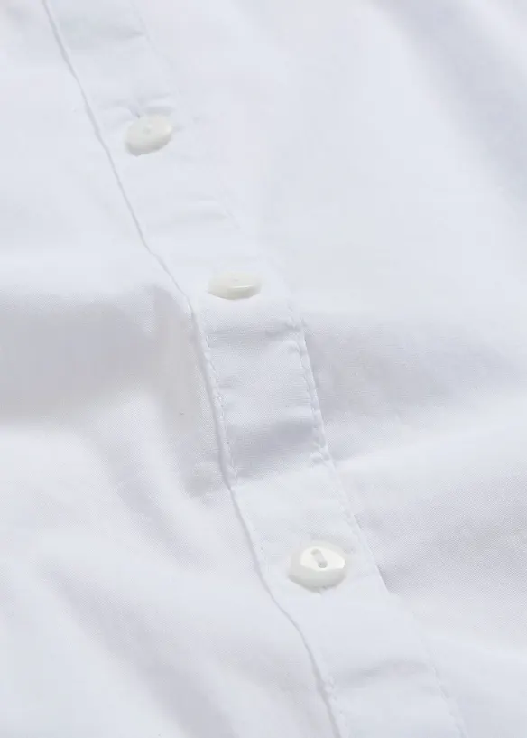 Stretch blouse van een katoenmix met korte mouwen, bonprix