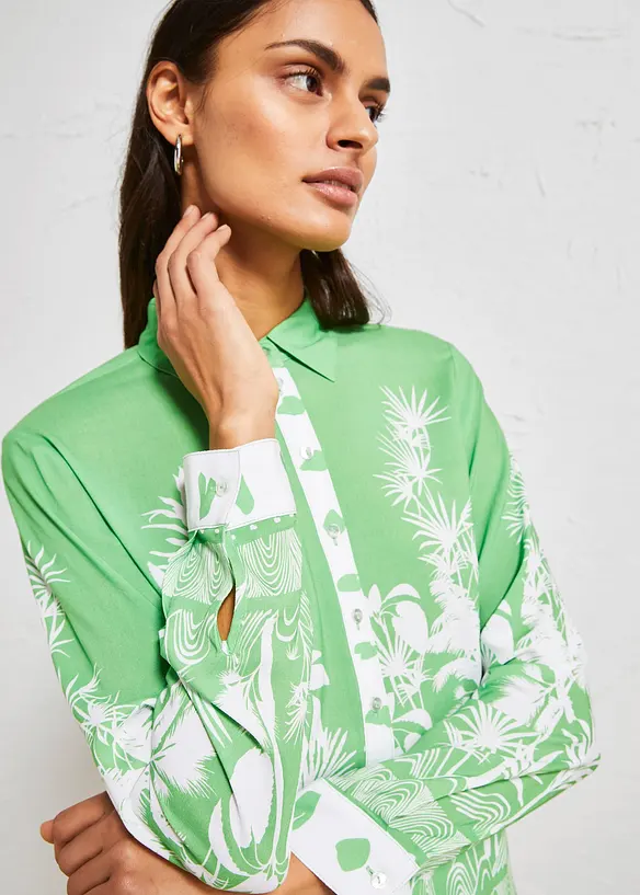 Blouse van soepele viscose, bonprix