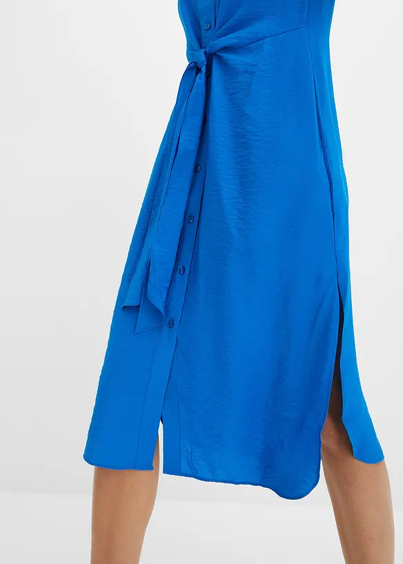 Midi jurk met knoopdetail, bonprix