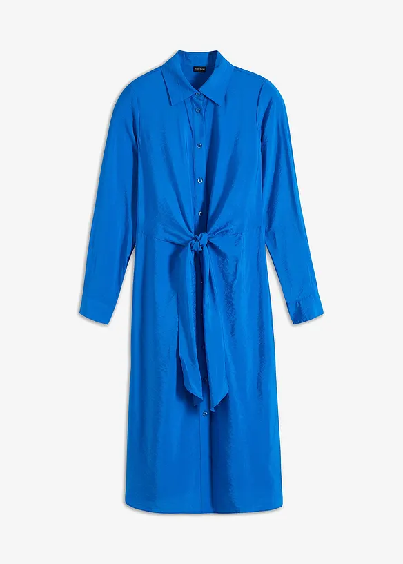 Midi jurk met knoopdetail, bonprix