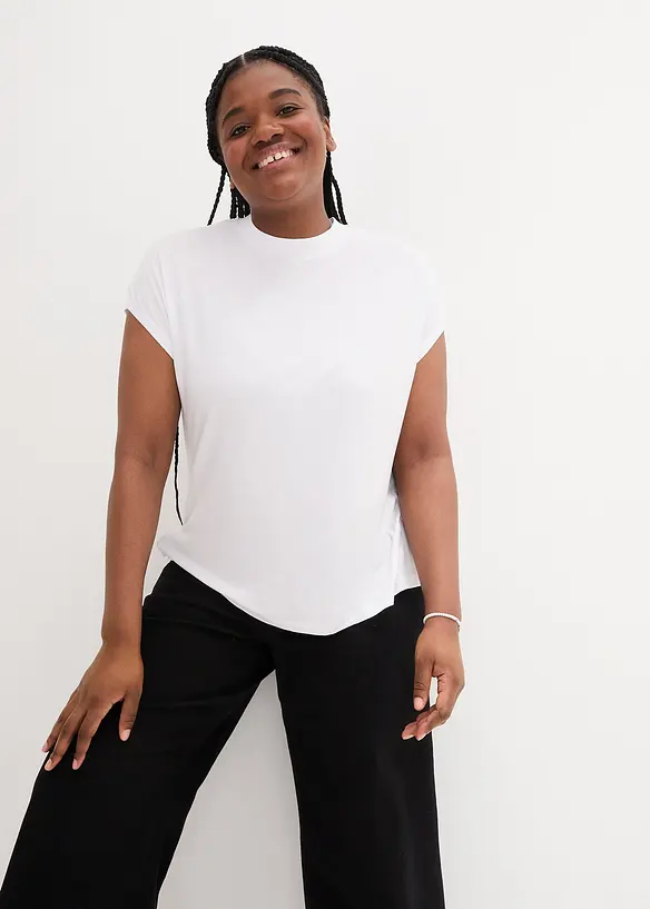 T-shirt van zachte viscose, bonprix