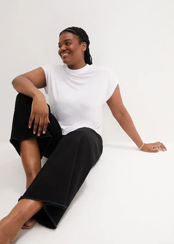 T-shirt van zachte viscose, bonprix