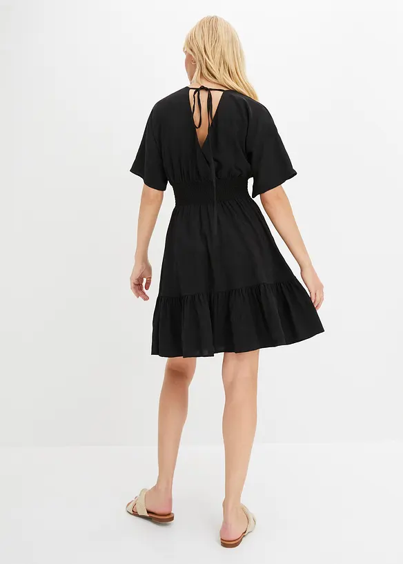 Jurk met smokwerk, bonprix