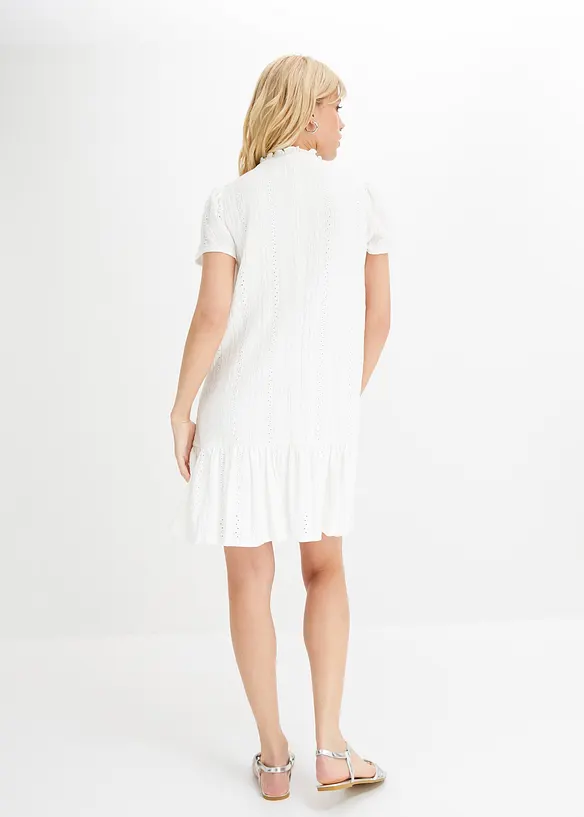 Shirtjurk met kant, bonprix