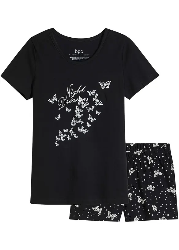 Shortama van katoen (2-dlg. set), bonprix