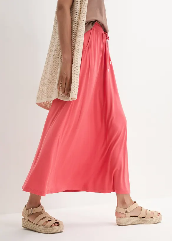Jersey rok van een viscose-mix, bonprix