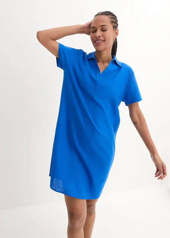 Lange tuniek van luchtige linnenmix, bonprix