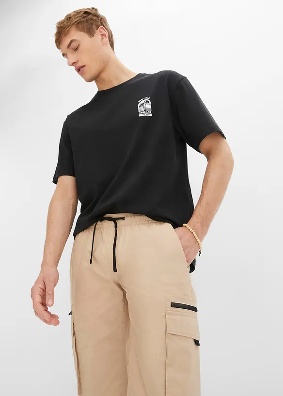 Instap bermuda met cargozakken, regular fit, bonprix