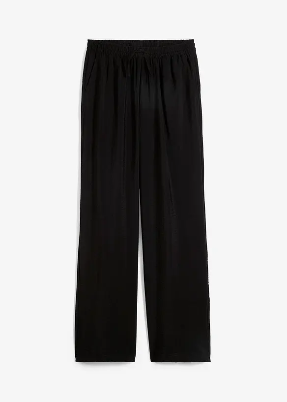 Marlene broek met elastische tailleband van viscosemix, bonprix