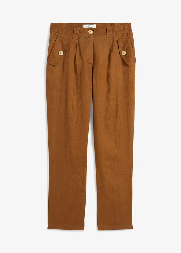 Broek van puur linnen, bonprix