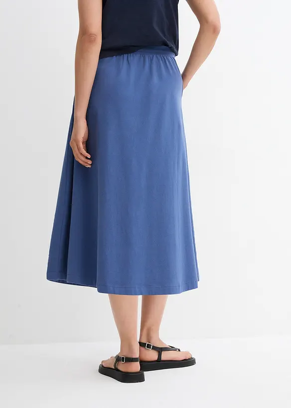 Jersey rok in een katoenmix, bonprix