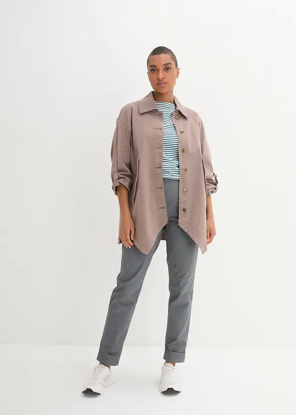 Chino broek van katoen, enkellang, bonprix