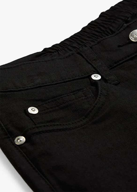 Slim fit jeans met mid waist en comfortband, bonprix