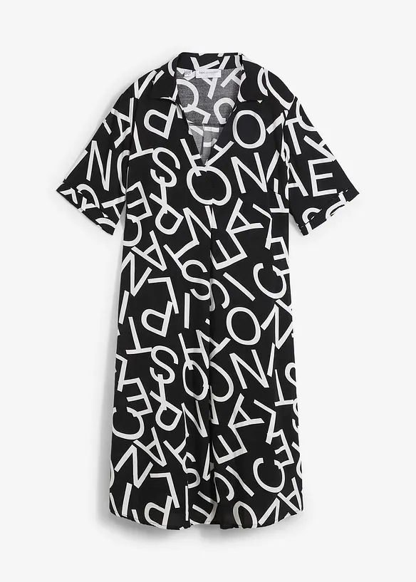 Jurk van soepele viscose, bonprix