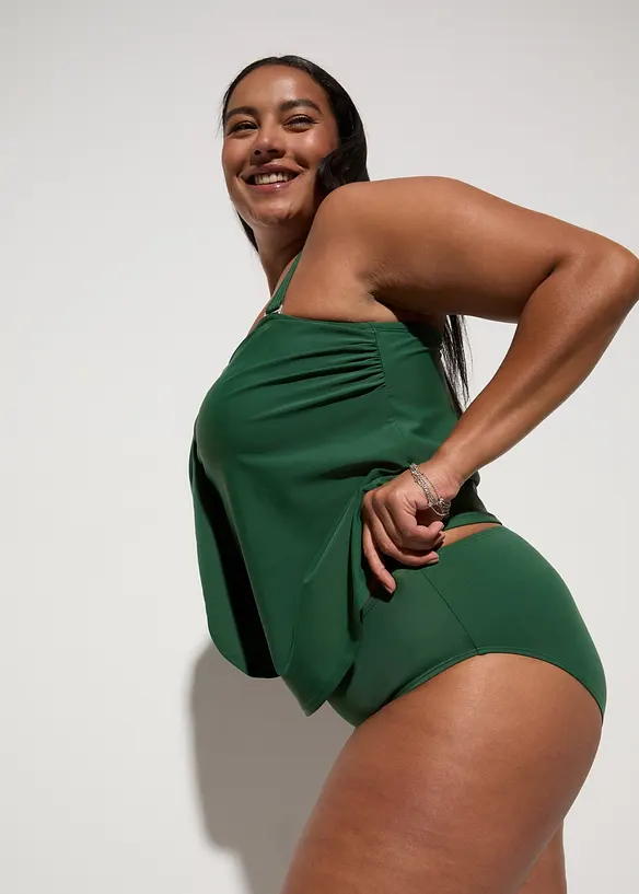 Tankini met afneembare schouderbandjes (2-dlg. set), bonprix