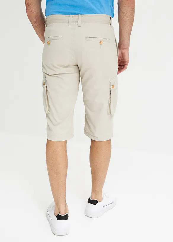 Cargo bermuda van katoen, regular fit, bonprix