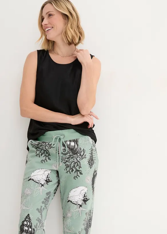 Sweatpants van een katoenmix, bonprix