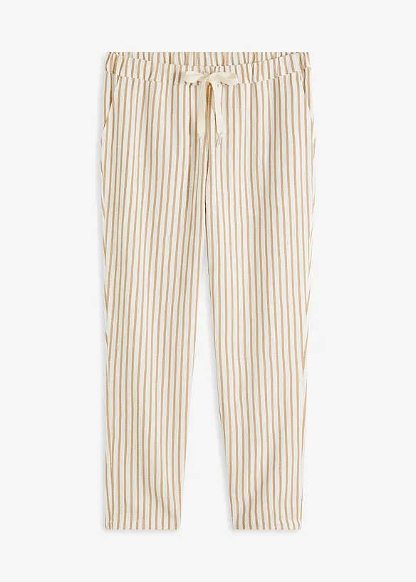 Broek in linnen look, bonprix
