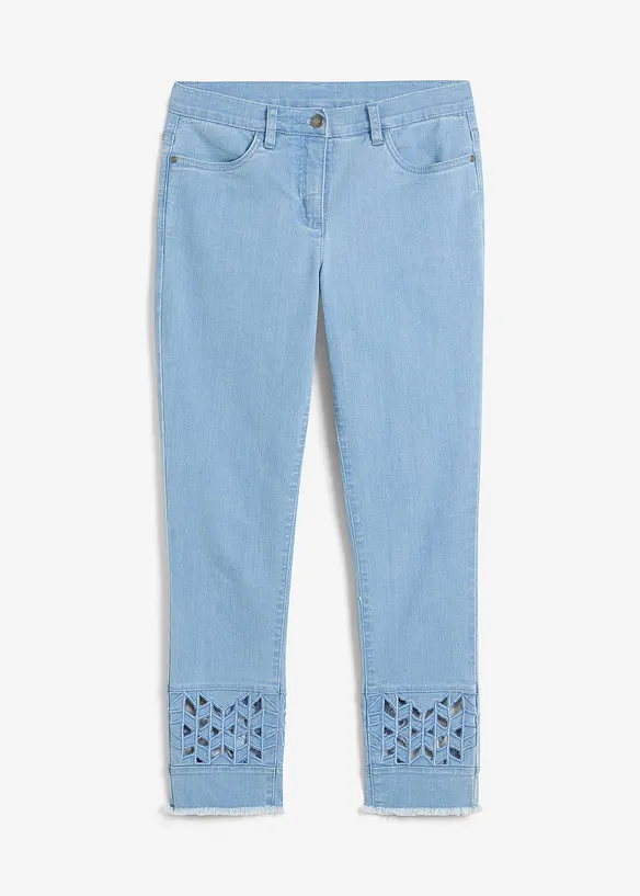 7/8 jeans met borduursel, bpc selection