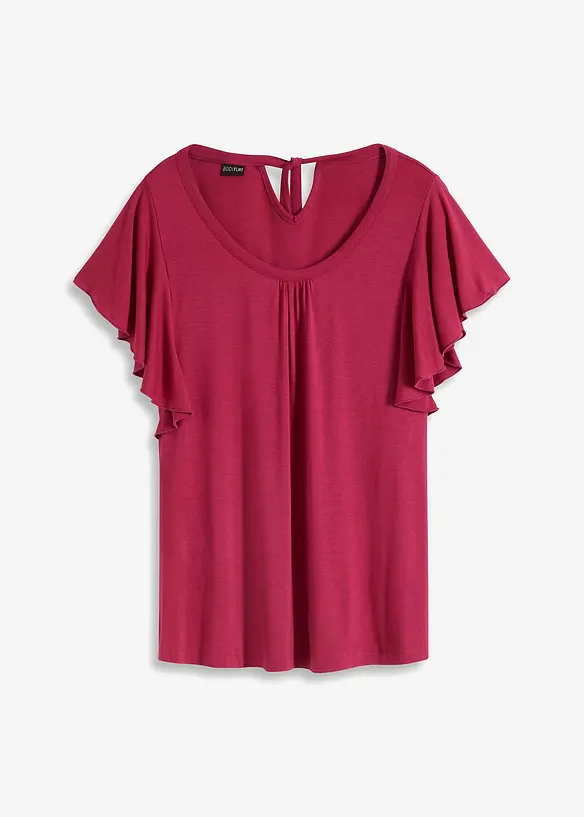 Shirt met volantmouwen, bonprix