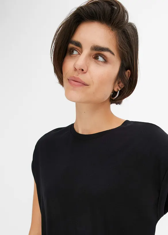 Jersey jurk van een viscosemix, bonprix