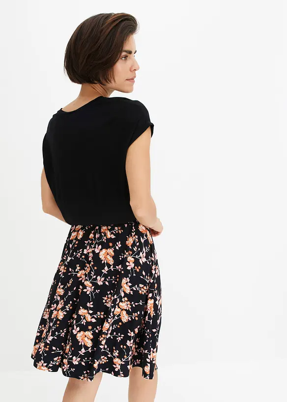 Jersey jurk van een viscosemix, bonprix