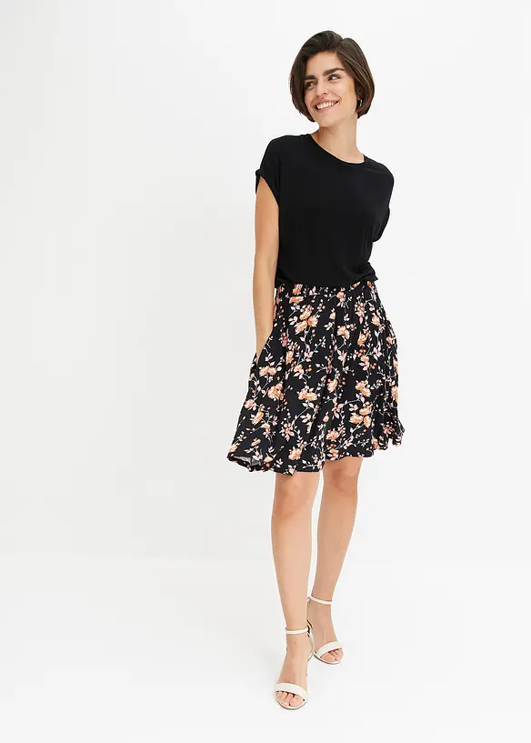Jersey jurk van een viscosemix, bonprix