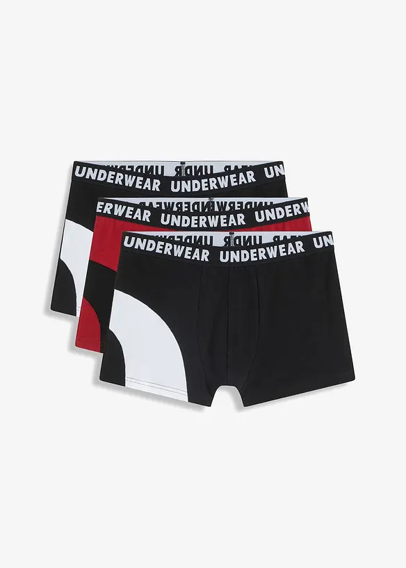 Strakke boxer (set van 3), bonprix