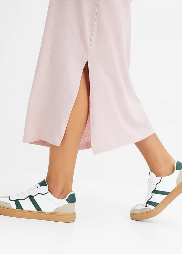 Midi jurk met vleugelmouwen, bonprix
