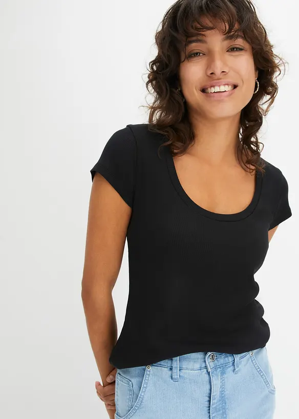 T-shirt van biologisch katoen, bonprix