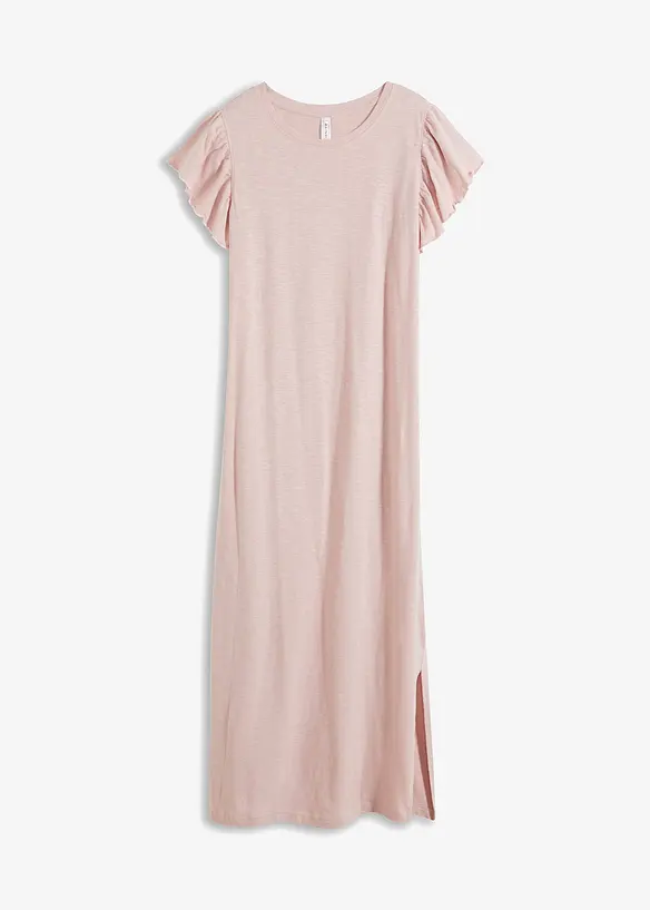 Midi jurk met vleugelmouwen, bonprix