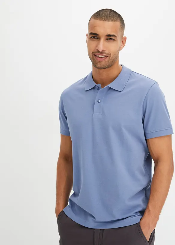 Piqué poloshirt van biologisch katoen, bonprix