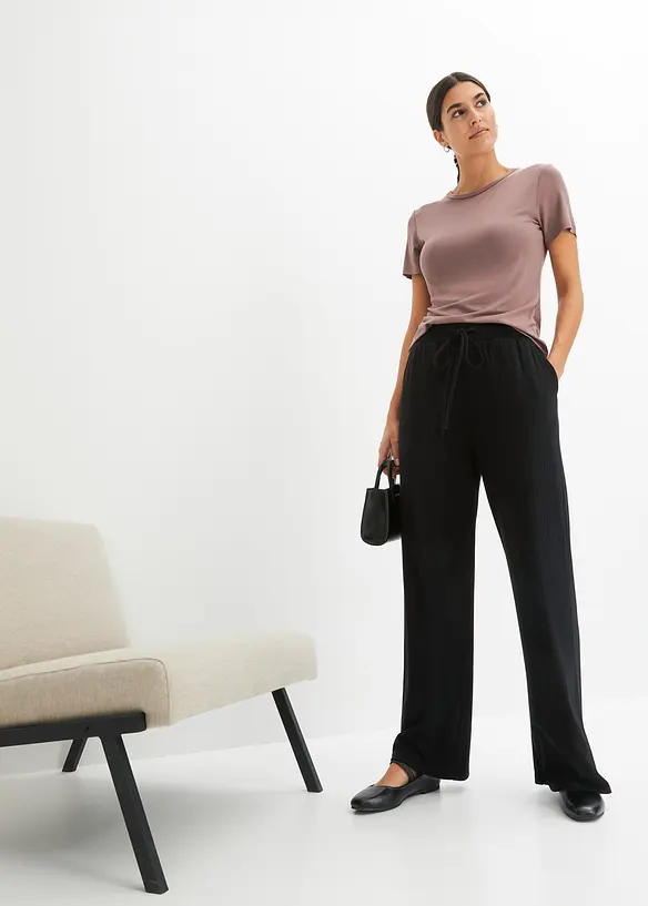 T-shirt van soepele viscose, bonprix