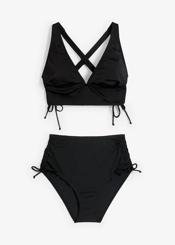 Bikini met gekruiste bandjes (2-dlg. set), bonprix