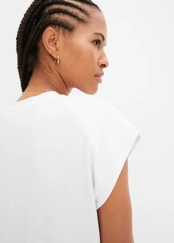 T-shirt in een zachte viscosemix, bonprix