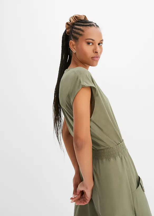 T-shirt in een zachte viscosemix, bonprix