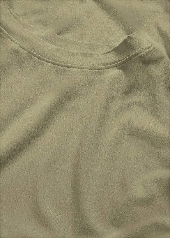 T-shirt in een zachte viscosemix, bonprix