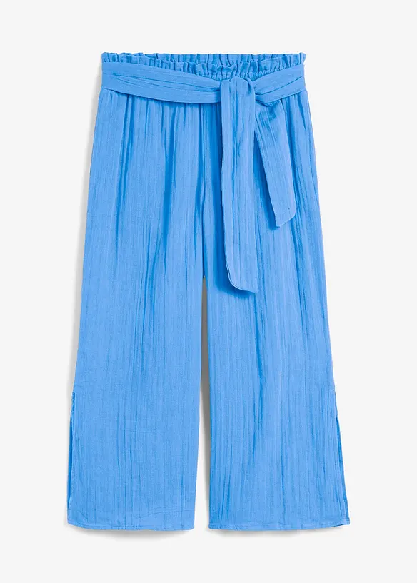 3/4 strandbroek van mousseline, bonprix