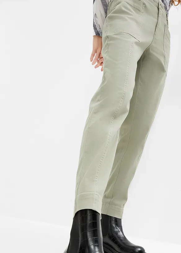 Twill boyfriend broek, RAINBOW