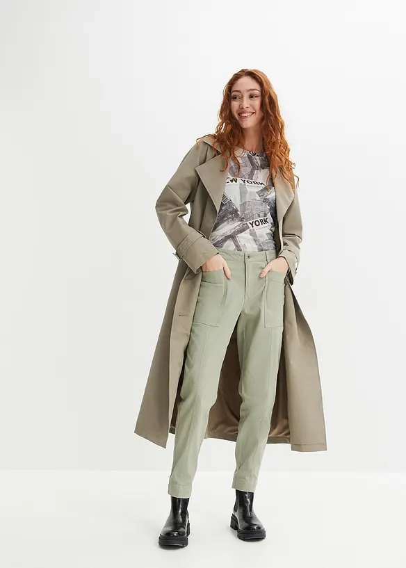 Twill boyfriend broek, RAINBOW
