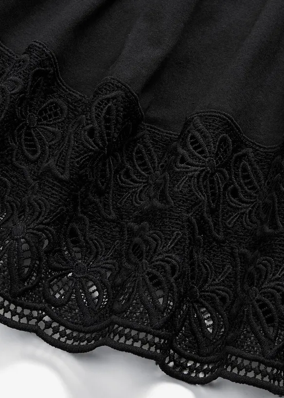 Shirt met kant, bonprix