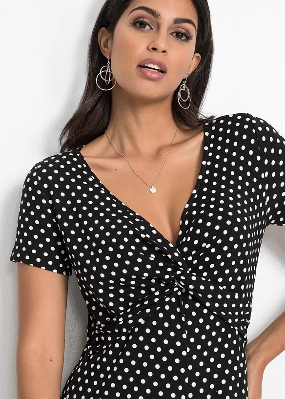 Jersey jurk in een viscosemix, bonprix