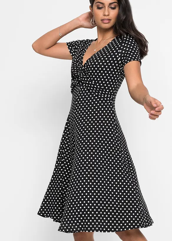 Jersey jurk in een viscosemix, bonprix