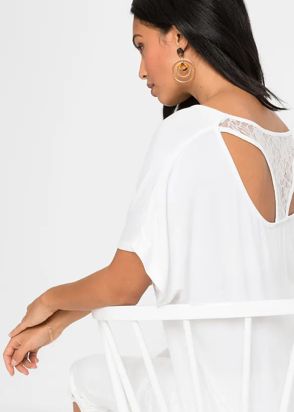 Shirt van viscosemix, bonprix